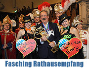 Fasching 2014 Rathaus Empfang der Münchner Faschings-Prinzenpaare am 14.02.2014 (©Foto: Inrid Grossmann)